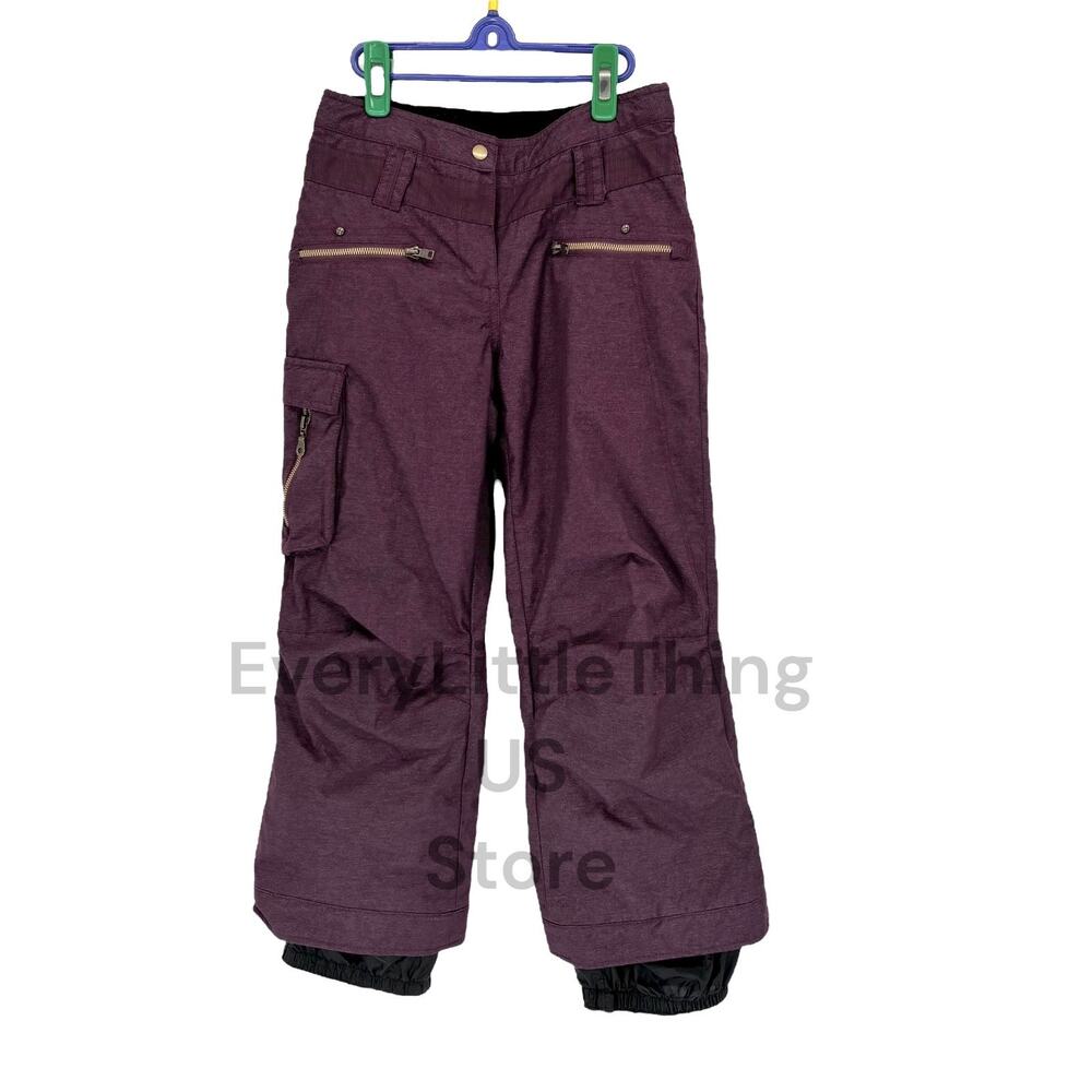 Obermeyer Ski Pants Juniors 12 Girls Snow Snowboard Adjustable Waist
